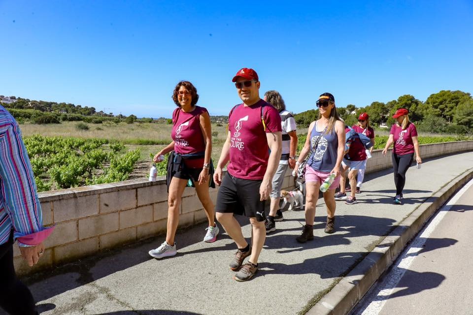 Smiles at the Vineyard Walk