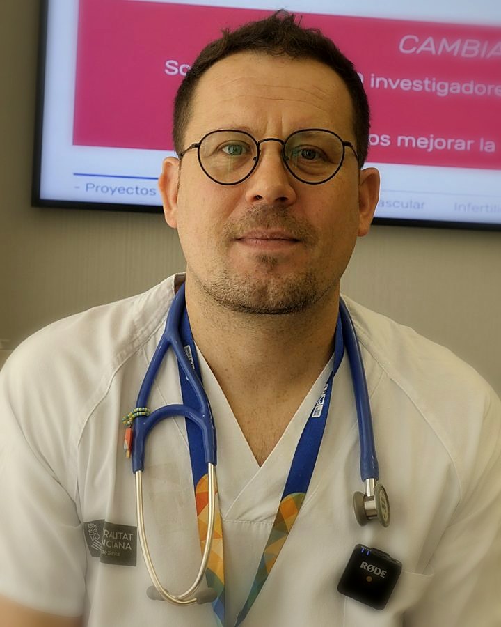Dr Verd&uacute; at INCLIVA, Valencia